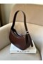 Women's Baguette Shoulder Bag with Belt Accessories - 2