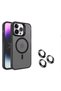 Magsafe Case with Stand for iPhone 16 Pro with Lens Gift