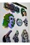 Beetlejuice Hologram Sticker A4 1 Sheet