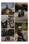Men's Black Biker Thermal Plush Leggings Underwear Fleece Heat Protector Fleece Furry Biker Underwear - 3