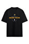 Indianapolis Basketball Black Oversize T-Shirt