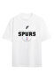 San Antonio Basketball White Oversize T-Shirt
