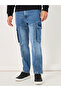 Acid Washed Bootcut Cargo Jeans with Seam Detail