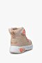 Beige Silver F.Orange Baby Boots - 4
