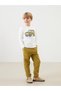 Lcw Kids Crew Neck Boys' T-Shirt and Sweatpants 2-Piece Set