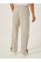 Mid Rise Oversized Joggers with Drawstring - 4