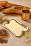 Elegante Gold Series Duo Fiore Nero Motif 25X15Cm Presentation Tray and Promise