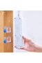 5 Pairs Adhesive Snap Clip Ware Painting Picture Wall Bathroom Fixing Hanger Holder Hanger Hook - 7