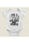Just a Man Who Loves His Mother Written Cotton Soft Unisex Snap Body Bodysuit