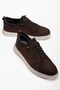 9107 Men's Daily Nubuck Genuine Leather Full Orthopedic Comfortable Fit Shoes - 3