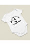 Design I Need Milk Written Cotton Soft Unisex Snap Body Bodysuit - 2