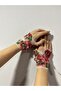 Red Henna Glove Special Design 2025 New Collection 1St Quality French Guipure Patterned - 4
