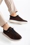 9107 Men's Daily Nubuck Genuine Leather Full Orthopedic Comfortable Fit Shoes - 2