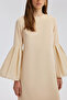 Tafta Sleeve Detailed Dress - 5