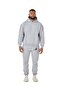 Compass Printed Bottom Top Tracksuit Set Oversize Hooded - 3