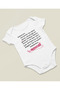 Happy Birthday Dad Written Cotton Soft Unisex Snap Body Suit - 2