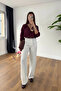 Sulsa White Pleated Palazzo Trousers - 2