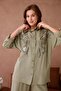 Bead Embroidered Linen Suit - 2