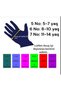 Degaj adult big children goalkeeper gloves junior kidz goalkeeper gloves with wrist bandage 5-6-7-8-9-10 - 3