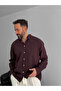 Dark Brown Fresh Fabric Basic Shirt G-5138/12 - 7
