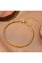 2 Li Imported Non Tarnish Steel Dear Bracelet Gold Silver Stylish Elegant High-End Quality - 4