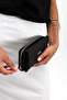 Women's 8 Cards, 1 ID Compartment, Snap Fastener and Zipper Closure, Multifunctional Vegan Wallet - 2