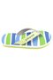 صندل Pine Kids سهل الارتداء مخطط - أزرق سماوي وأخضر - 3