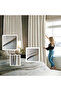 Beige Linen Blackout Blackout Curtain Thermal Layered Beige Color Background Curtain Non-Pleated Single Panel - 3