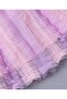 فستان SAPS مطرز بالترتر وأكمام منفوخة - وردي - 8