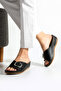 Women's Slippers Buckle Silicone Heel Spur Slippers - 3
