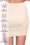 Women's Skin Color Seamless Pantyhose Underskirt Corset - 3