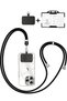 Adjustable Easy to Mount Sturdy Neck and Wrist Strap Lanyard Compatible for All Phone Models Black