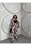 Patterned Double Kimono Set (Comfortable Fit) - 4