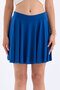 Women's Indigo Skirt with Elastic Waist, Flywheel, Through, Shorts