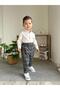 Striped Cotton Linen Holiday Set Top and Bottom