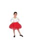Girl's Organza Striped Ribbon 4 Layer Tulle Tutu Skirt - 4