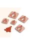 Christmas Tree Polymer Clay Cutting Mold, Earring Molds, Tree Mold, 5 Sizes, Ceramic Mold, No:544 - 2