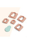 Snowman Polymer Clay Cutting Mold, Earring Molds, Cookie Mold, 5 Sizes, Ceramic Mold, No:535 - 2