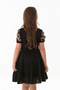 Girl's T-Shirt with Lace Sleeves - 4