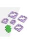 Oak Leaf Polymer Clay Cutting Mold, Earring Mold, Cookie Mold, Clay Cutter, 5 Sizes, No: 621 - 2
