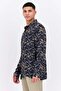 Men Regular Fit Paint Stroke-Print Long Sleeves Casual Shirt, Multicolor - 2