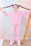 Girl's Suit with Bow Collar 50651 - 4
