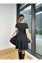 Lili Marlen Women's Short Sleeve Stitching Detail Mini Dress - 3