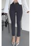 Women's Diane High Waist Recovery Lycra Narrow Leg Grass Fabric Pants