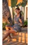 Gray Color Muslin Shorts - 2