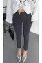 Women's Diane High Waist Recovery Lycra Narrow Leg Grass Fabric Pants - 4
