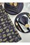 6Pcs Ramadan Custom Gold Bismillah Written Plexi Napkin Ring Napkin Ring - 8