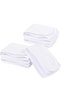 Hair Band Set of 3 White Color Towel Men & Women Makeup Yoga Spa Athlete Bandana with Velcro Tape - 4
