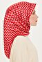 Geometric Patterned Twill Saf Silk Scarf 9226D 52 - 2