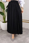 Women's Elastic Waist Pocket Crochet Skirt - 2